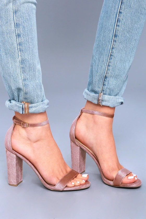 shae mauve suede platform ankle strap heels