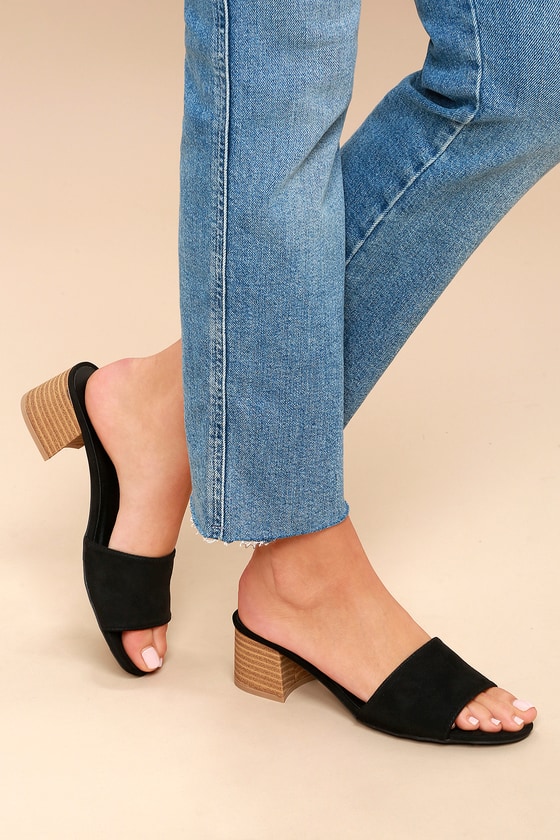 vegan flat mules