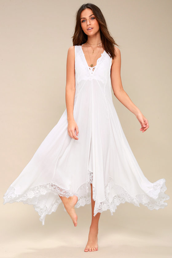 Girl Like You Ivory Lace Slip 1