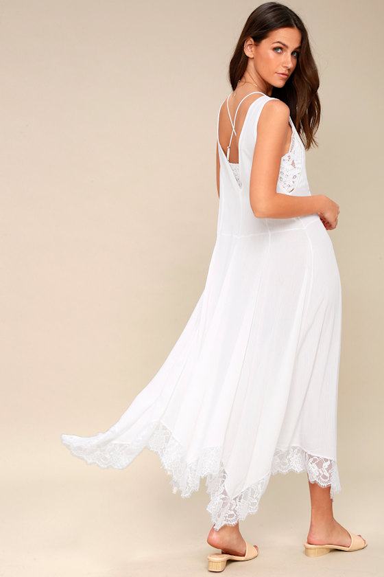 Girl Like You Ivory Lace Slip 2