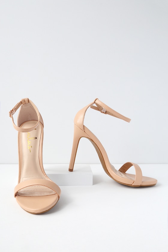 lulus nude heels