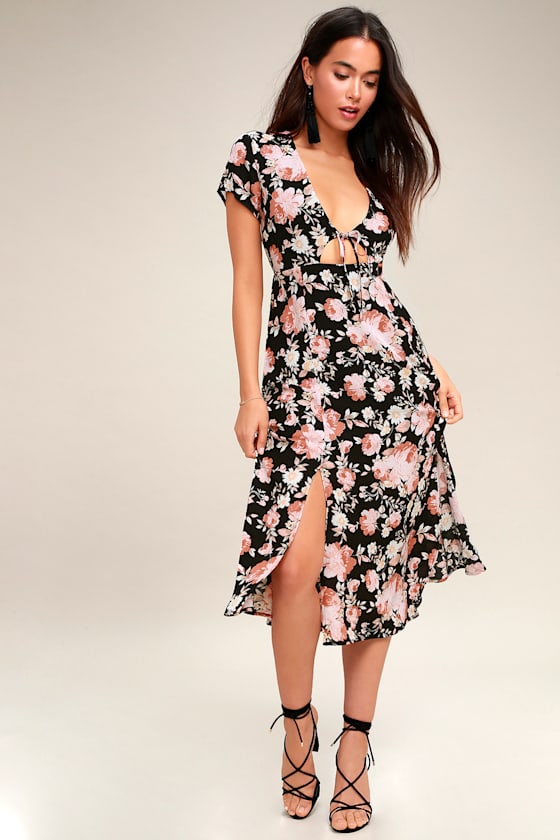 best floral midi dresses