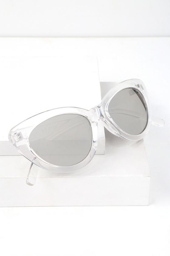 My Melody Clear Mirrored Cat-Eye Sunglasses 2