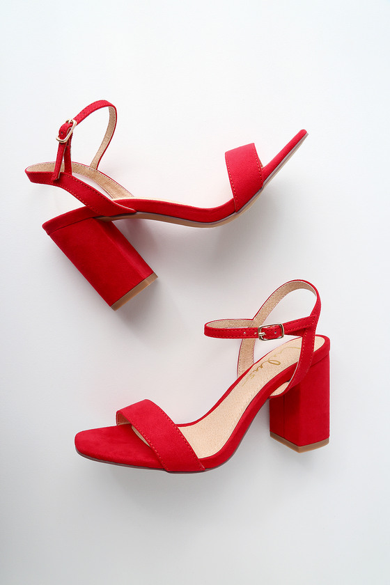 red high heel