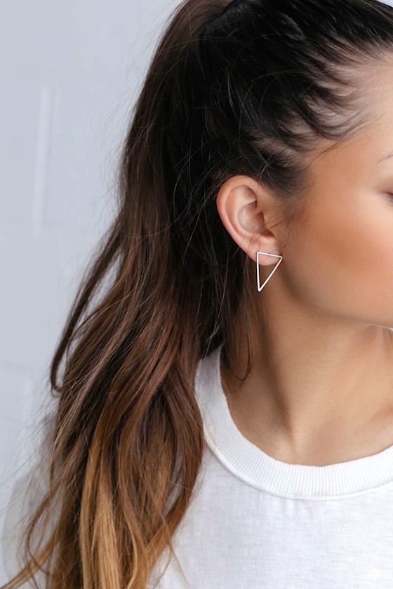 Tessellate Silver Earrings 4