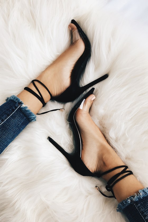 lulus alta orchid suede lace up heels