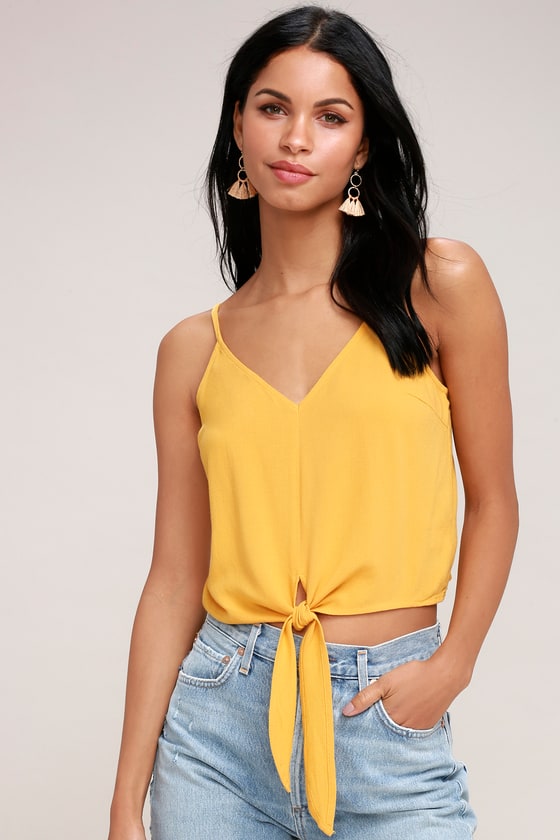 tie at the front top