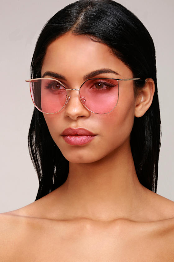Dockside Gold and Pink Sunglasses 3