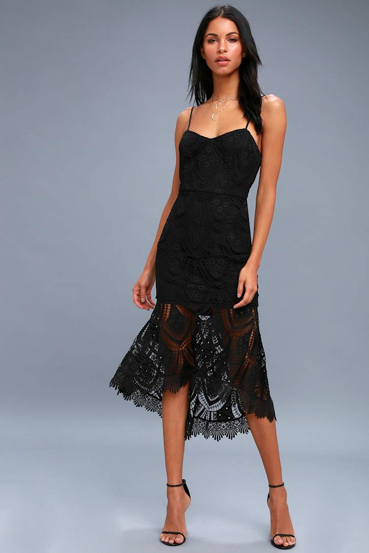 black lace bodycon midi dress Buy Lipsy Black Lace Mix Bodycon Midi Dress from Next USA