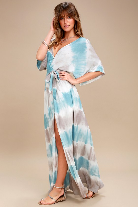 lulus tie dye maxi dress