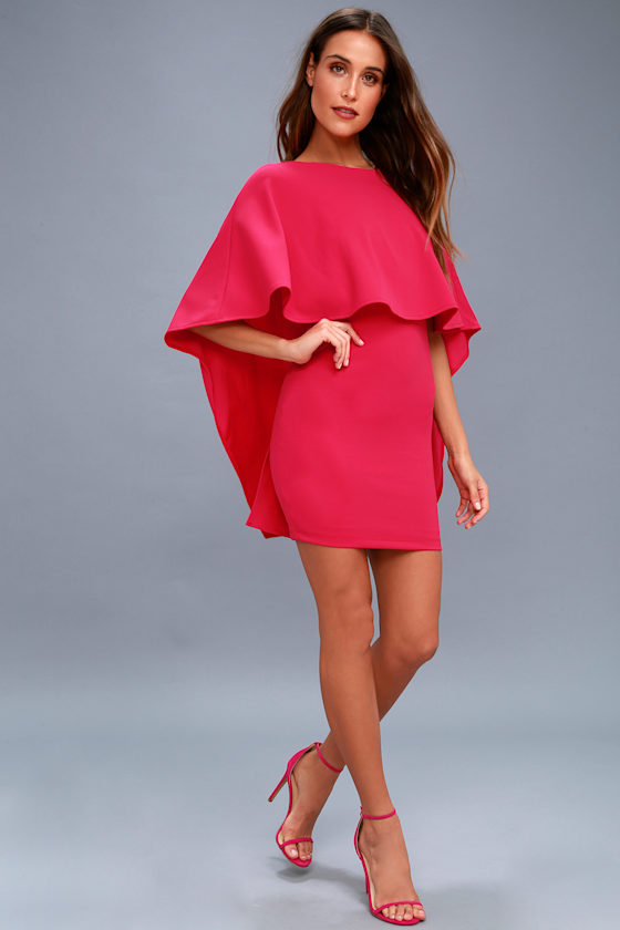 Best is Yet to Come Fuchsia Backless Dress 5