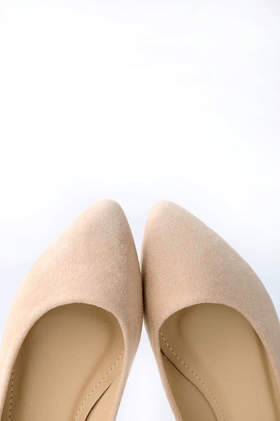 asos nude flats
