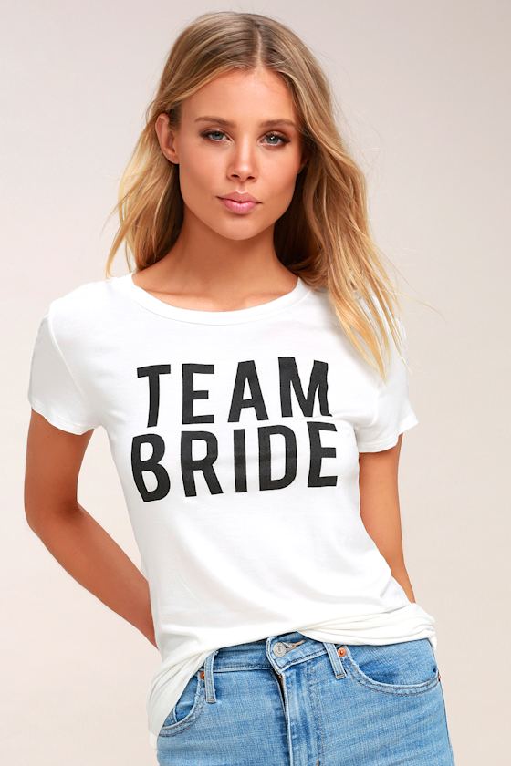 Team Bride White Tee 6