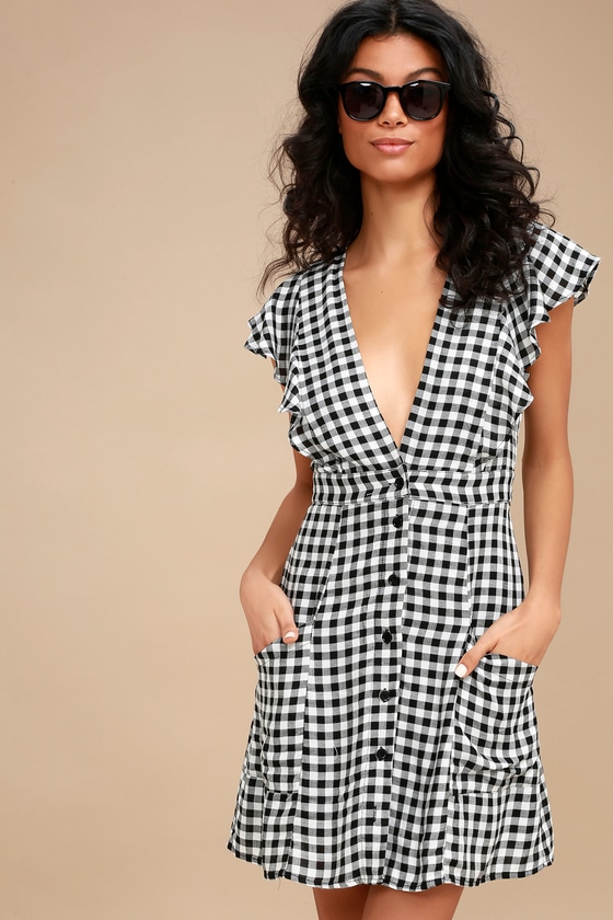 lulus gingham dress