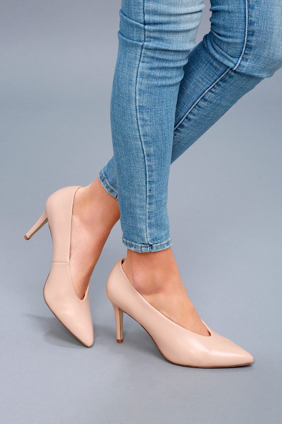 chinese laundry nude pumps