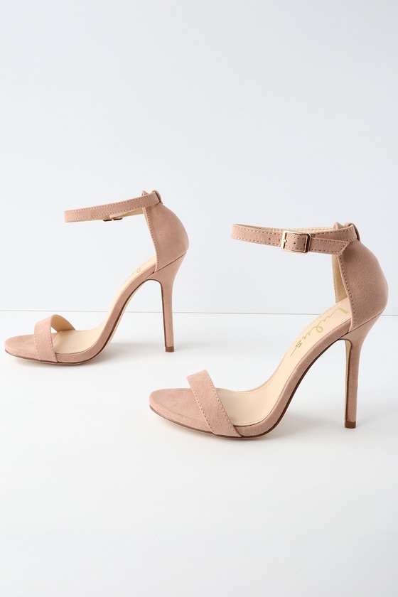single strap heels