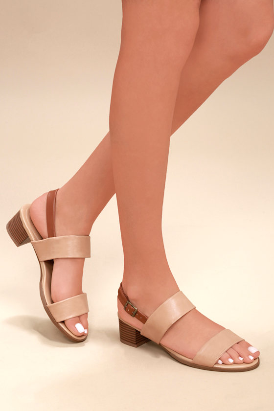 Tulum Trek Natural Heeled Sandals 1