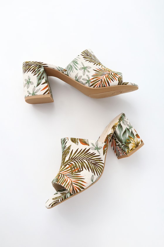 Commute: tropical print 3