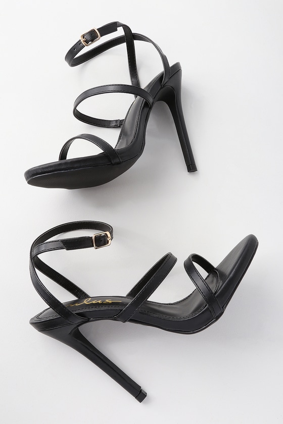 open toe flat ankle boots