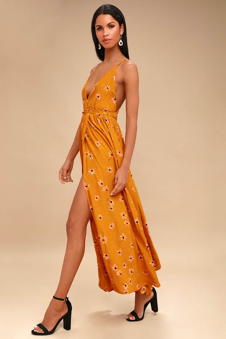 Faithfull the Brand Santa Rosa - Floral Print Maxi Dress - Lulus
