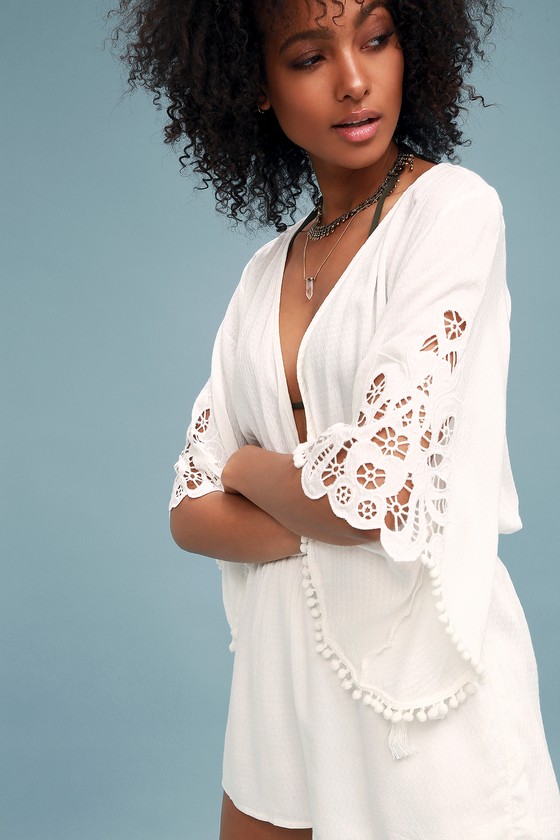 lulus white lace romper