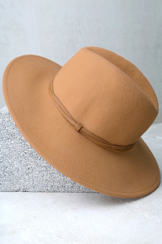 Moonstone Tan Fedora Hat