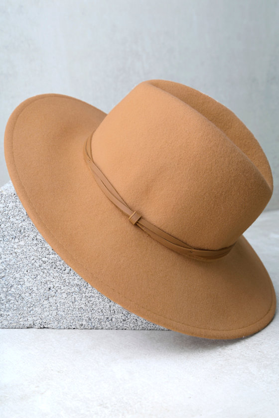 Wyeth Moonstone Tan Fedora Hat 4
