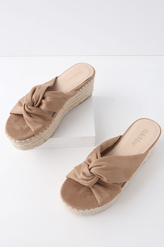 slip on espadrille sandals