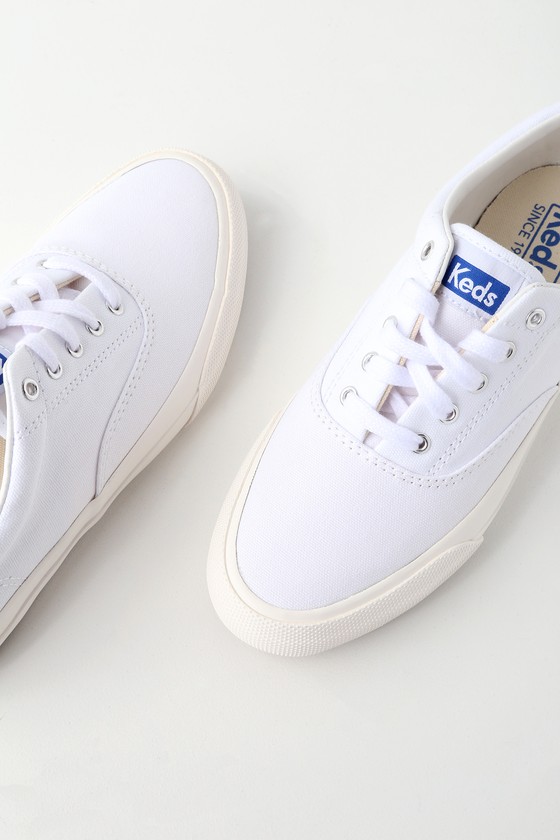 keds anchor white sneakers