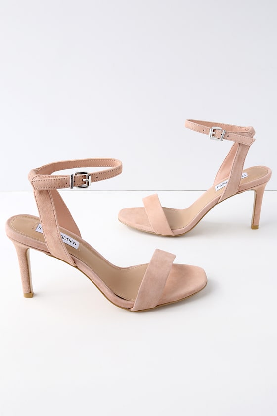 Steve Madden Faith Blush Heels Ankle Strap Heels Lulus