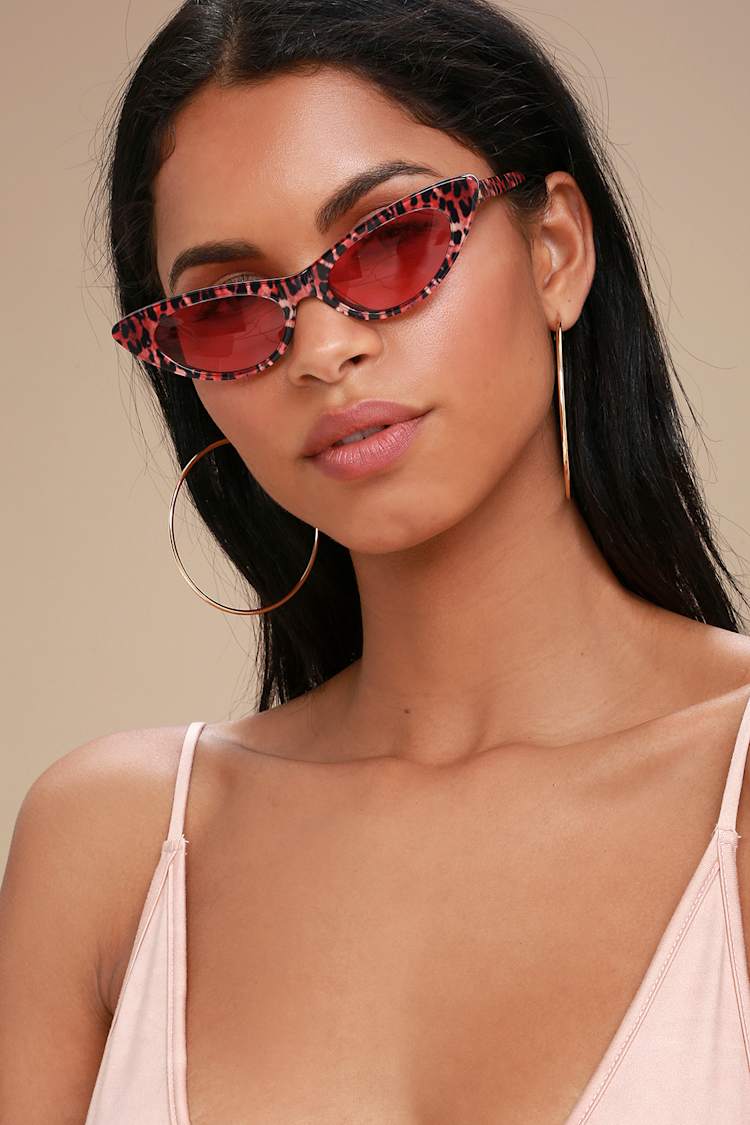 Crap Eyewear The Ultra Jungle - Leopard Cat-Eye Sunglasses  display picture 1