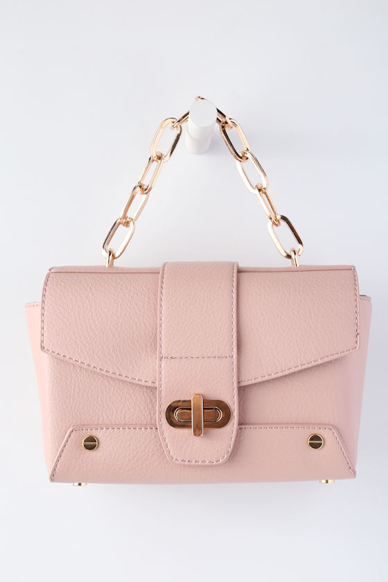 Cute Blush Pink Purse Crossbody Purse Pink Bag