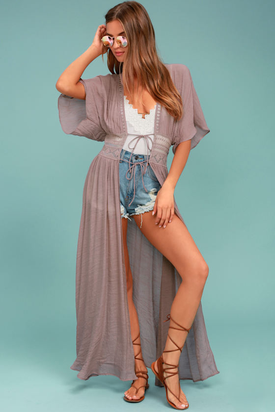 Carried Away Mauve Embroidered Maxi Top 6