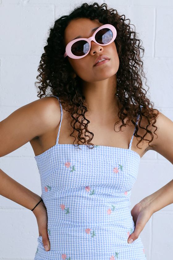 Cecil Brown and Pink Sunglasses 1