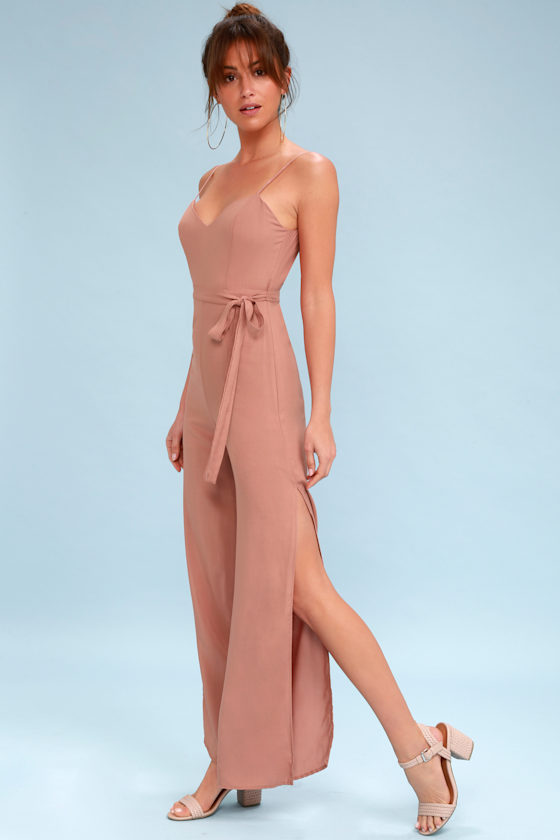 Winning Chic Mauve Pink Jumpsuit 1