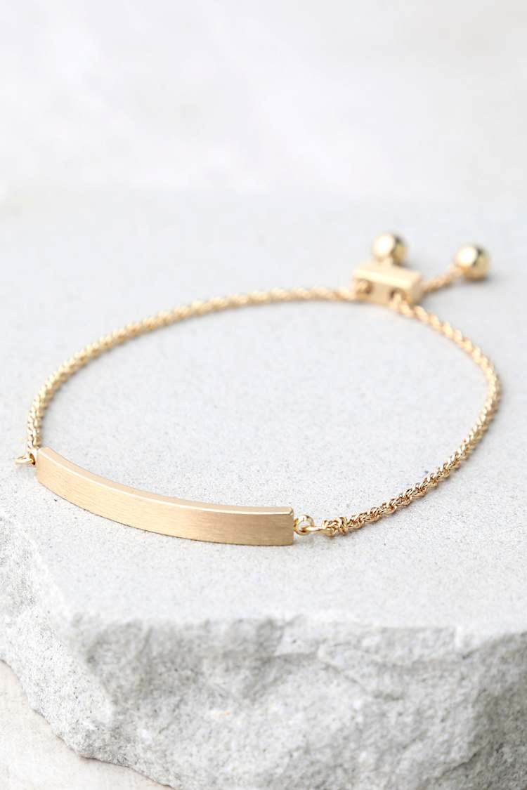 Cute Gold Bracket