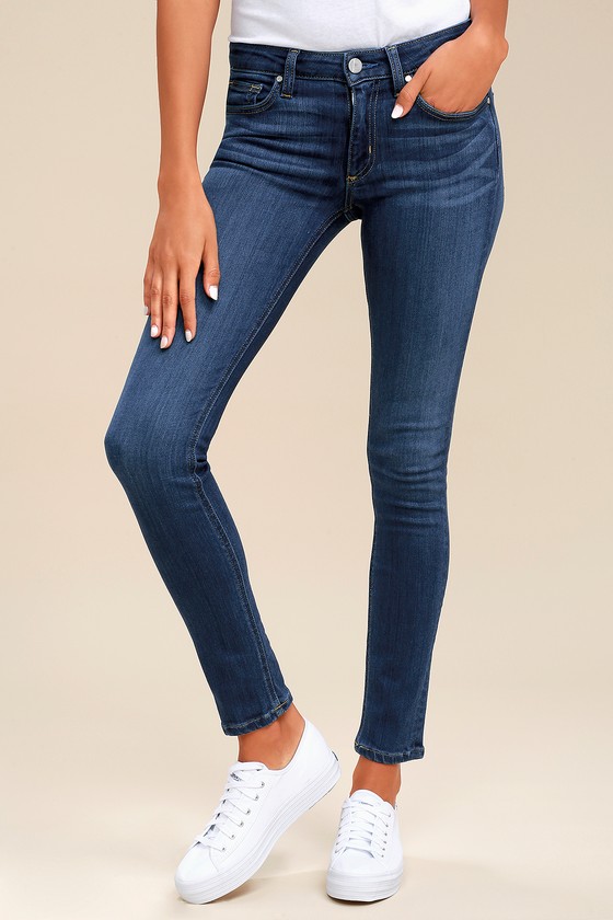 1 Denim The Move - Medium Wash Jeans - Skinny Jeans