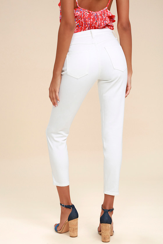 Tate White Skinny Jeans 3