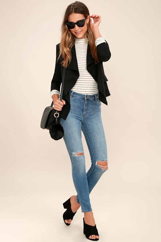 Uptown Girl Black Blazer 8