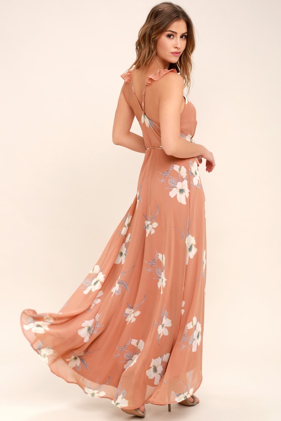 lulus all about love rusty rose