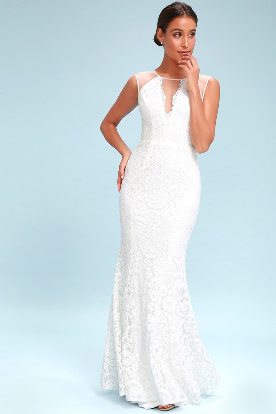 amazing white dress