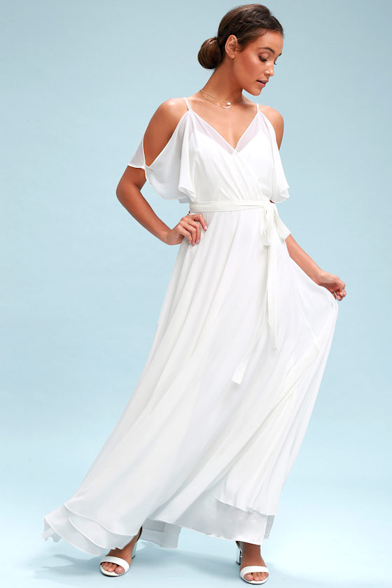 Ingram White Maxi Dress 5
