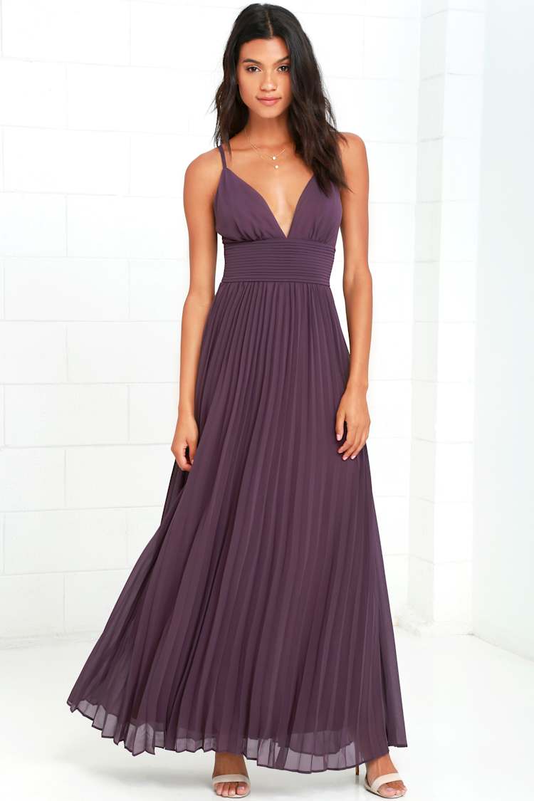 lulus dusty purple maxi dress Lulus | Beautiful Night Dusty Purple Velvet Sleeveless Maxi Dress | Size Small