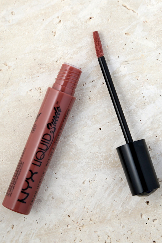 Soft Spoken Mauve Liquid Suede Cream Lipstick 4