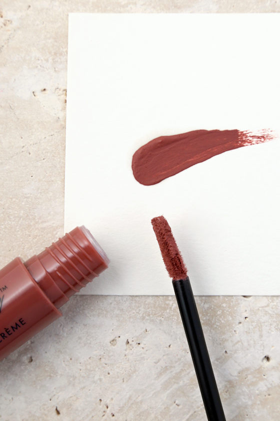 Soft Spoken Mauve Liquid Suede Cream Lipstick 5