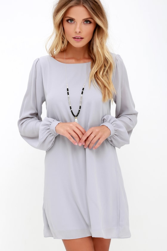 Light Grey Dress