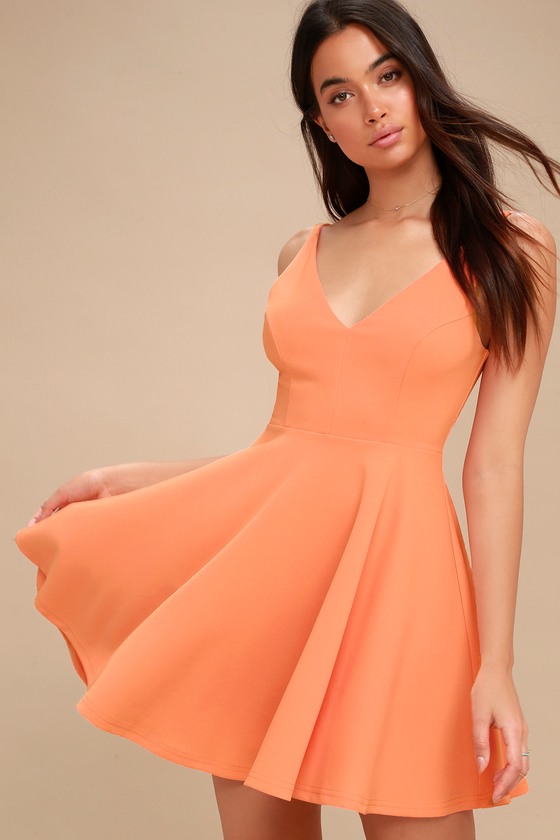 lulus darling delight skater dress