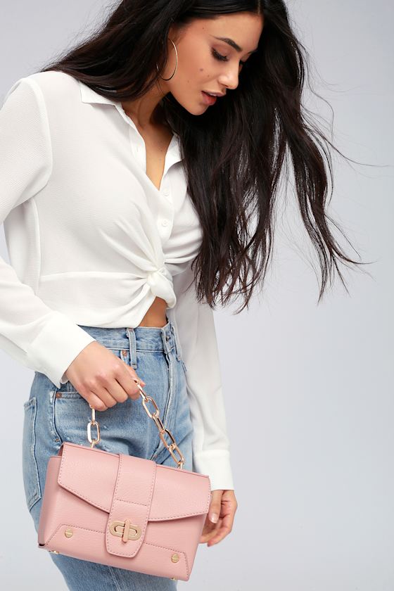 Carmelita Blush Pink Purse 3