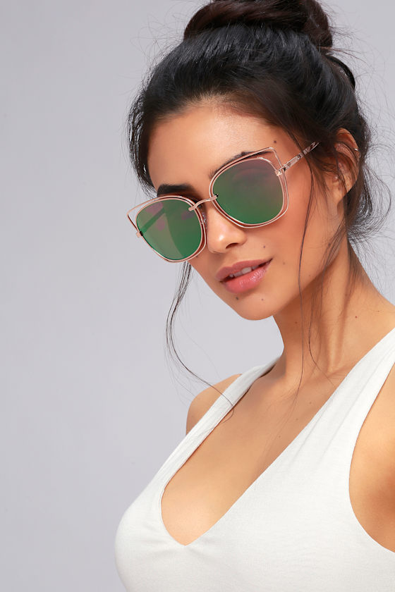 Cute CatEye Sunglasses Pink Sunglasses Lulus