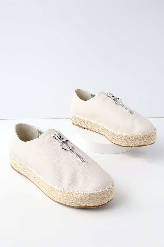 Coconuts Mighty Fine White Sneakers Flatform Sneakers Lulus